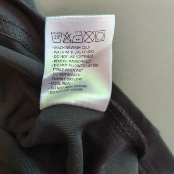 Vertx Runner 1/4 Zip Shirt Mens XL Black Gray Running Long Sleeve Thumb Holes - Picture 7 of 7